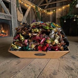 Gavekurv: Stor delekurv med Cocoture og tr�fler 3kg+