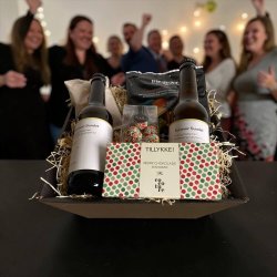  Gavekurv med Sol over sundet �l, Cocoture chokolade og Lakrids