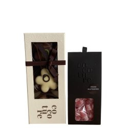 Gavepakke: V�rtindegave med Cocoture blomster og hindb�rvingummi