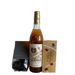 Gavepakke: Luksus s�t med Yellowstone bourbon og guldtr�fler