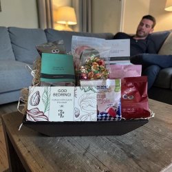 God bedring-gavekurv: Lidt s�dt til sygedagene