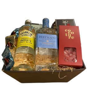 Hayman´s gin gavekurv med karameller og vingummi