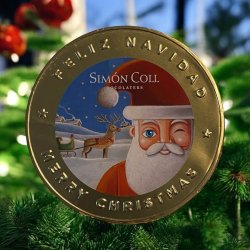 Julechokolade - Simon Coll lys chokoladem�nt