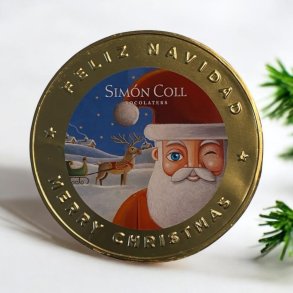 Julechokolade - Simon Coll lys chokolademnt