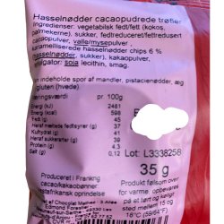 Chokolade trfler med hasselndder