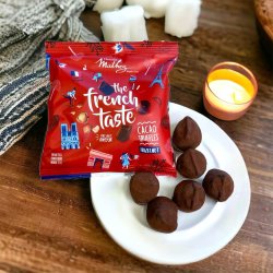 Chokolade trfler med hasselndder