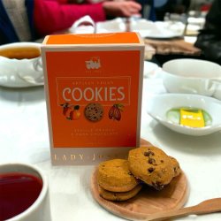 Cookie - mrk chokolade og appelsin