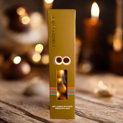 Lakridseriet Lakrids med hvid chokolade og guld