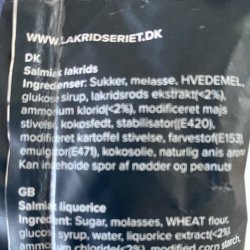 Lakridseriet Milano � Klassisk og intens salmiaklakrids til kenderen