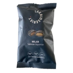 Lakridseriet Milano � Klassisk og intens salmiaklakrids til kenderen
