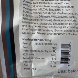 Lakridseriet Reykjavik i pose med fl�dechokolade og lakrids