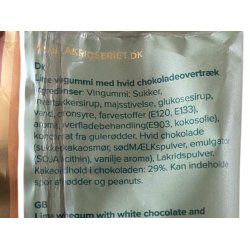 Lakridseriet Rio de Janeiro � Eksotisk lime, hvid chokolade og lakrids