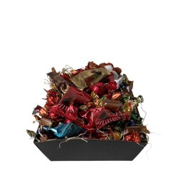 Lille blandings gavekurv med chokolade