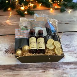 Gavekurv med Abuelo rom og sde lkkerier