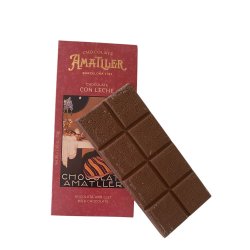 70g. lys chokoladeplade fra Amatler 