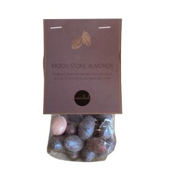  Chokolademandler: Weibel moon stone m�rk chokolade 100g
