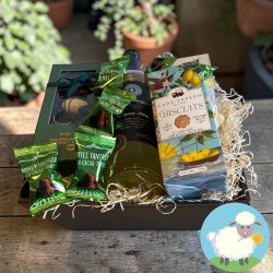 Hvidvins gavekurv til P�ske