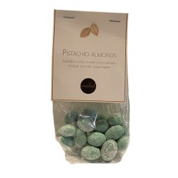 Pistachio almonds med chokolade