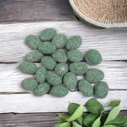 Pistachio almonds med chokolade