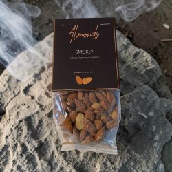 Weibel Smokey Almonds � R�gede Mandler - 100g.