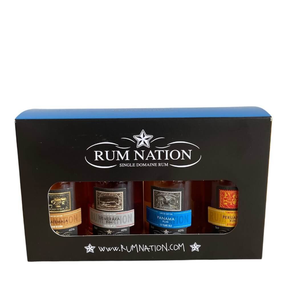 Rum Nation Gave�ske (4x5cl) | Perfekt gave til romelskeren