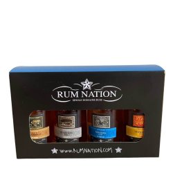 Rum Nation Gave�ske (4x5cl) | Perfekt gave til romelskeren