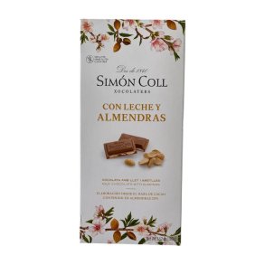 Lys chokolade med mandler - Simon Coll