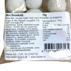 Mini marcipankugler med nougat