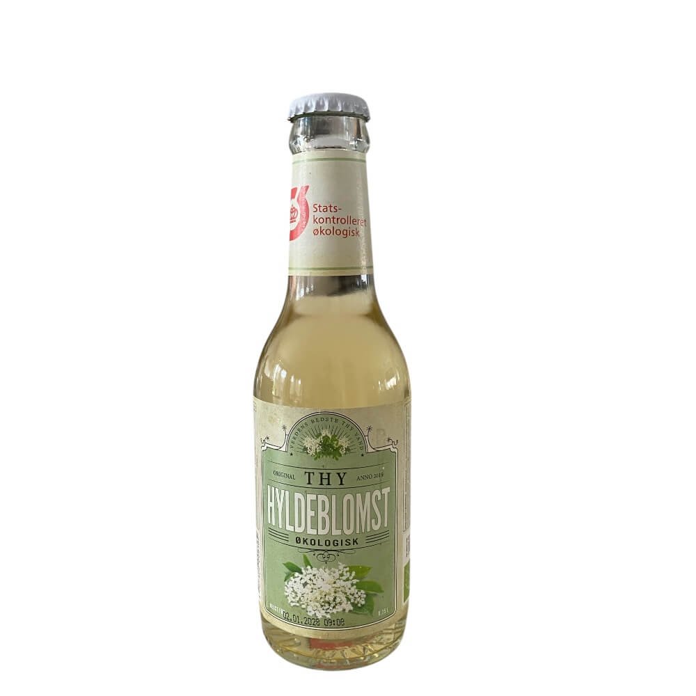 Sodavand: Thy �kologisk hyldeblomst l�skedrik 25cl