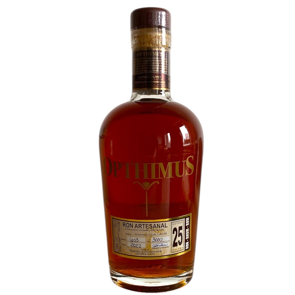 Opthimus Ron Dominicano 25 r -spirit drink 