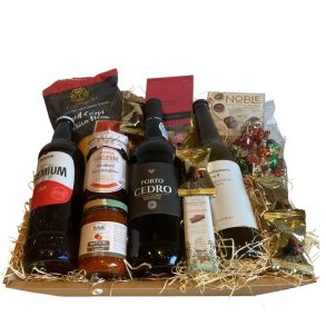 Gavekurv til �lelskeren: Special�l, Portvin & Delikatesser