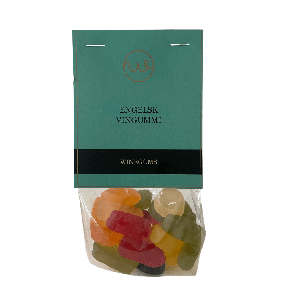 Vingummi: Weibel Engelsk vingummi naturlig 150g