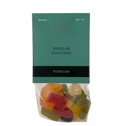 Vingummi: Weibel Engelsk vingummi naturlig 150g