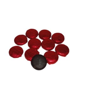 Jordbr chokolade knapper 