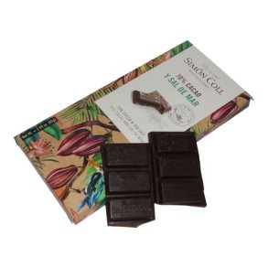 Chokolade Simon Coll med havsalt 70%
