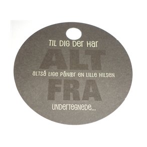 Kort - Til dig der har alt