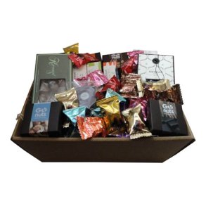 Gavekurv stor GoNuts slik og chokolade