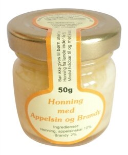 Honning - Mini Honning med appelsin og brandy