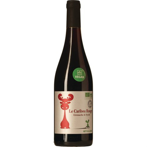 La Caribou Rouge organic + vegan Fransk vin